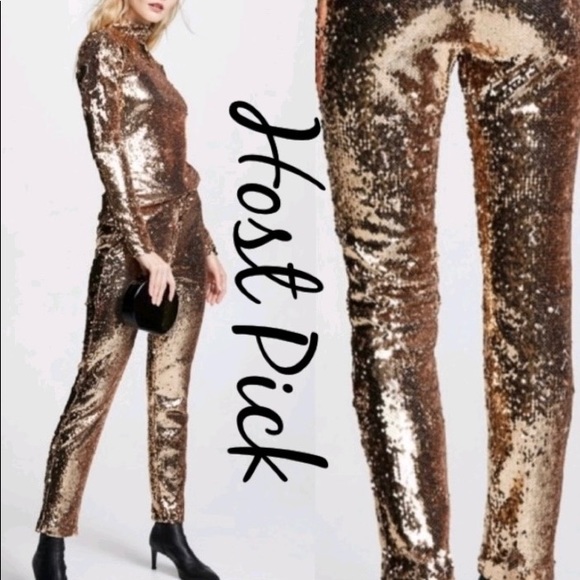 🌟Milly ⭐️BEST DRESSED HOST PICK🌟Gold Sequins 2. - Picture 6 of 16